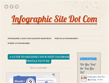 Tablet Screenshot of infographicsite.com
